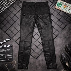 Kut from the Kloth Black Skinny Faux Leather Pants
